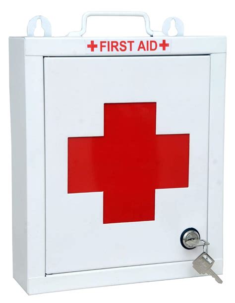 first aid metal box|wall mounted first aid box.